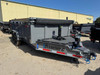 Diamond C Trailers 2027 LPT207 82"X14' Telescopic Dump Trailer | (5 stage), 32" sides w/ boards, 2 speed jack, solar, Spare, Rear Stab Jacks,