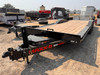 Maxx-D Trailers 2027 T8B 102"X24' Power Tilt Trailer | Tandem Axle, Full Tilt, Drive Over Fenders, wireless remote, winch plate, Hydraulic Jack, 16K