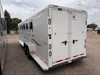 Trails West Trailers 2027 Classic Horse Trailer | Tandem Axle, 4-HORSE, ANGELED MID TACK, CONVENIENCE PKG, PASS THROUGH DOOR, WATER TANK, WINDOW