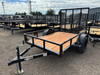 Built Trailers 2026 60"X8' Utility Trailer | Single Axle, RAMPGATE