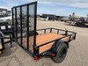Built Trailers 2026 60"X8' Utility Trailer | Single Axle, RAMPGATE