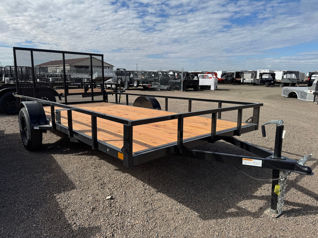 Built Trailers 2026 84"X1' Utility Trailer | Single Axle, RAMPGATE
