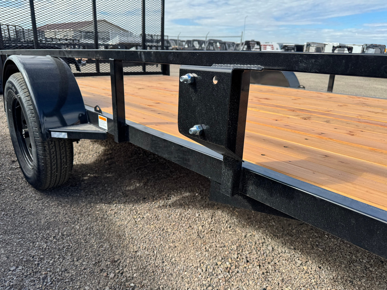 Built Trailers 2026 84"X1' Utility Trailer | Single Axle, RAMPGATE