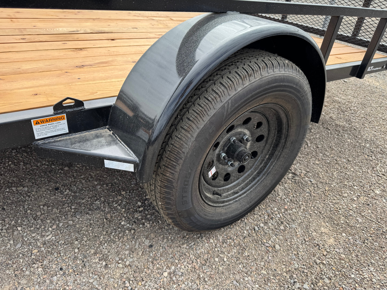 Built Trailers 2026 84"X1' Utility Trailer | Single Axle, RAMPGATE