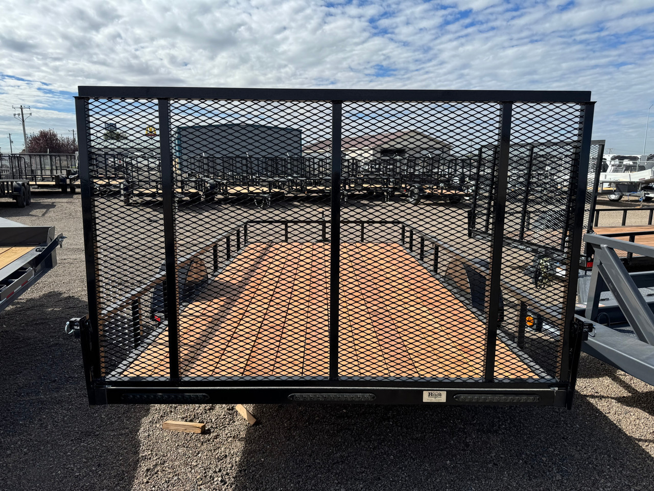 Built Trailers 2026 84"X1' Utility Trailer | Single Axle, RAMPGATE