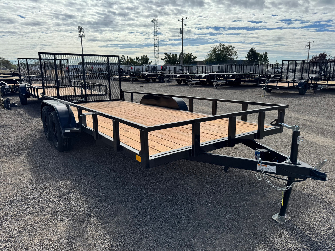 Built Trailers 2026 84"X16' Utility Trailer | Tandem Axle, RAMPGATE