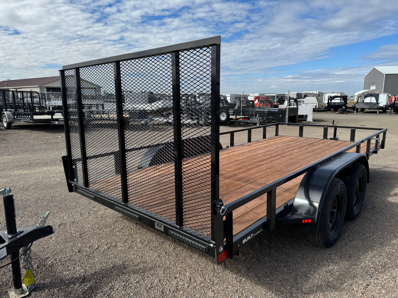 Built Trailers 2026 84"X16' Utility Trailer | Tandem Axle, RAMPGATE