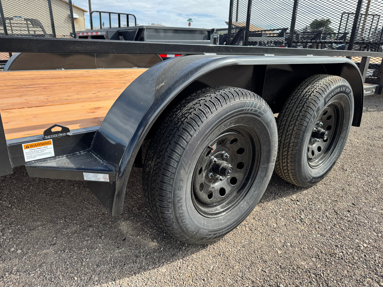 Built Trailers 2026 84"X16' Utility Trailer | Tandem Axle, RAMPGATE