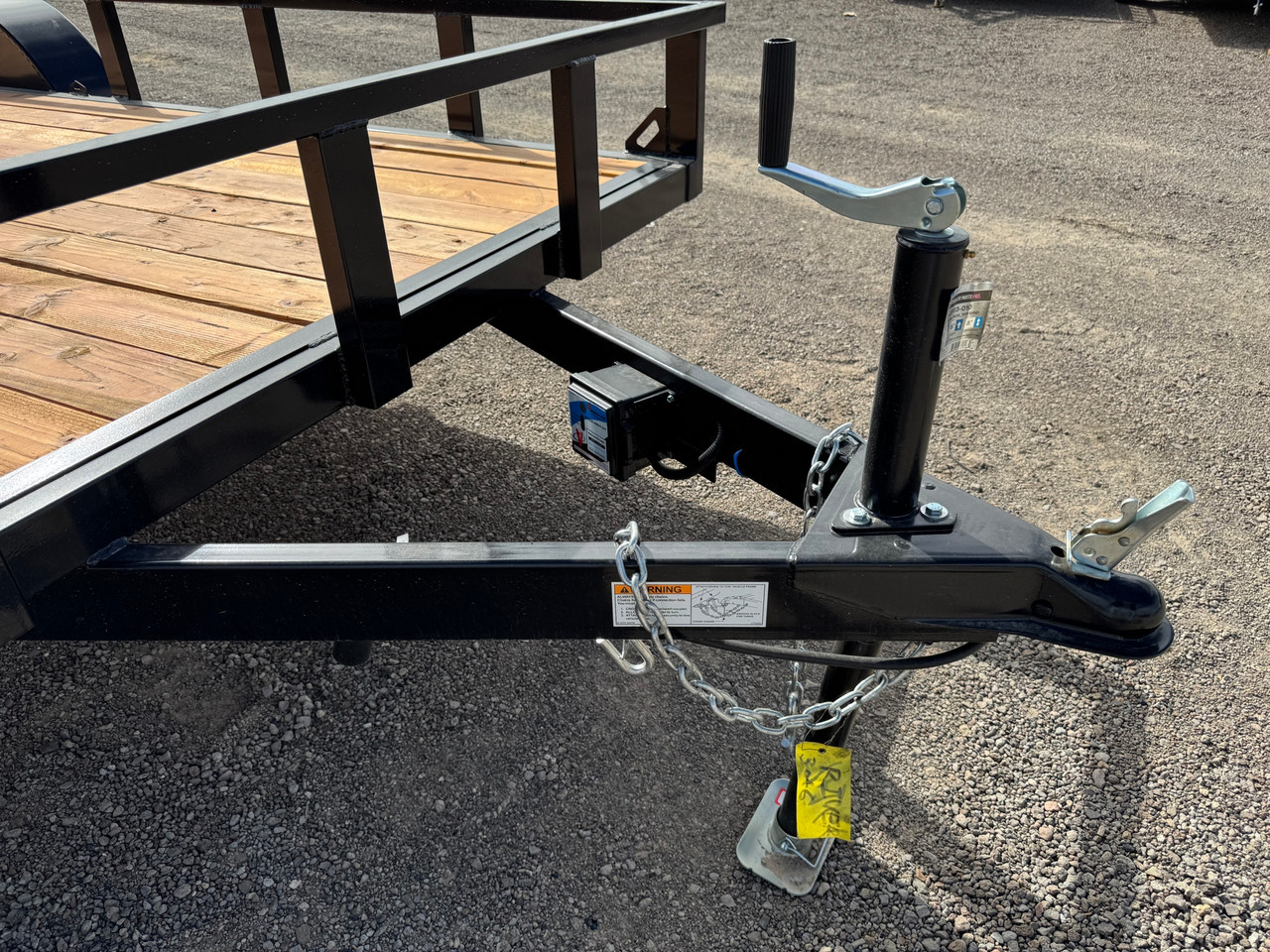 Built Trailers 2026 84"X16' Utility Trailer | Tandem Axle, RAMPGATE
