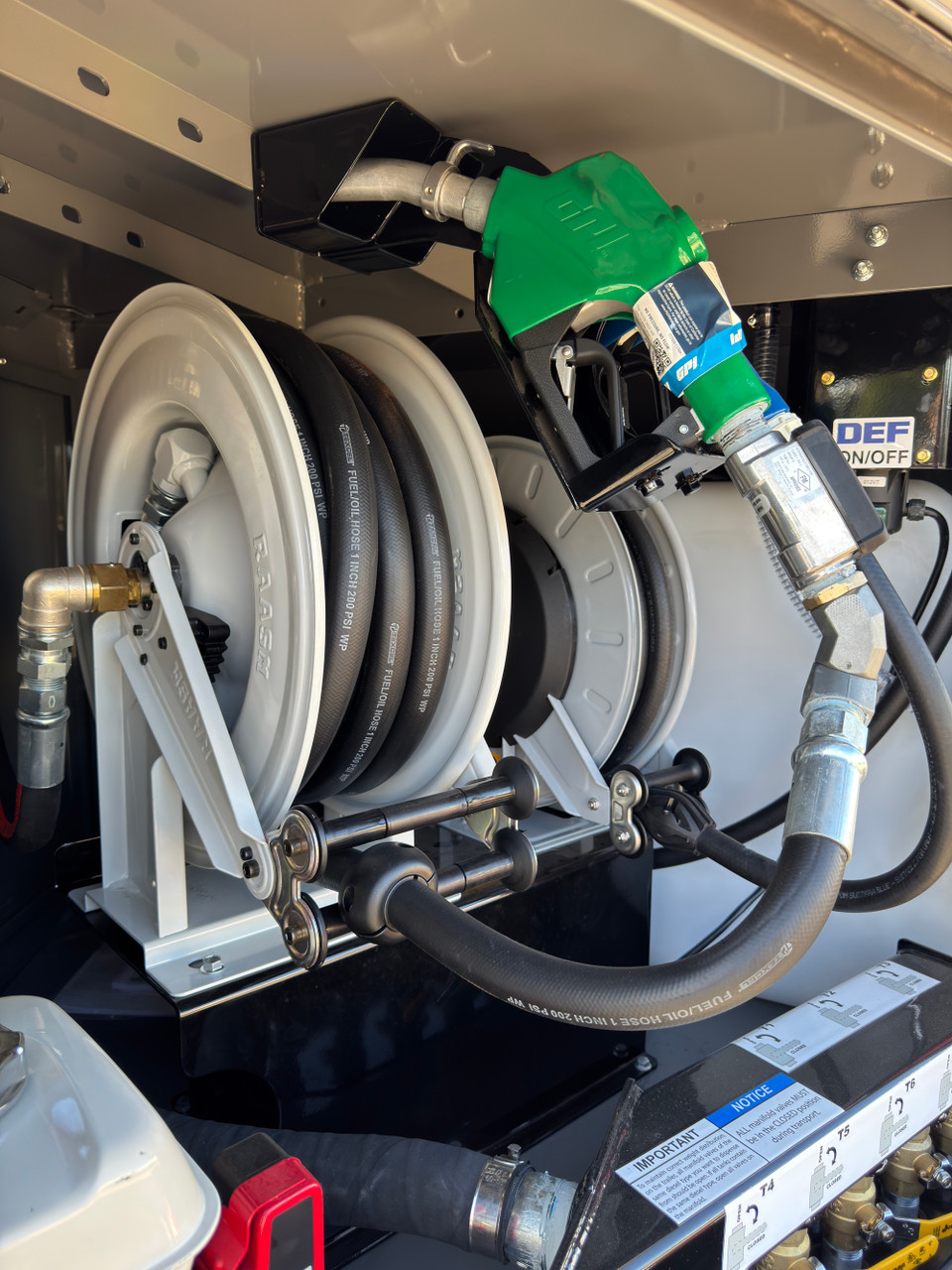 Boss Trailers 2027 880 Gallon Refueling Trailer | Tandem Axle 14K, Multi-Tank, 30 GPM Gas Pump,  90 Gallon DEF With Reel, Large Front Enclosure, 35' Hose Reel, Rear Enclosure, Load Tower, DOT Legal