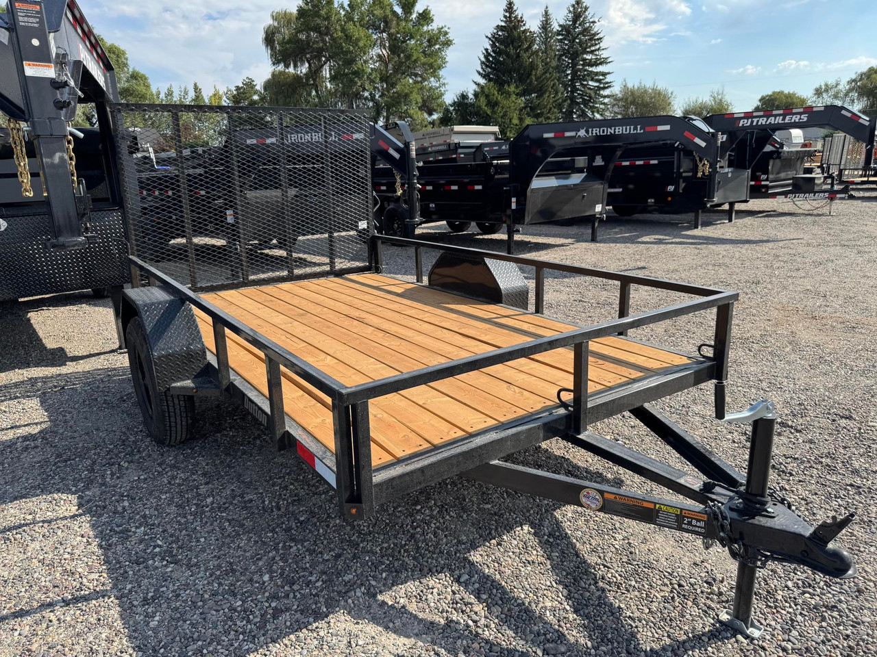 Dutton Trailers 2026 Value 72"X10' Utility Trailer | Single Axle, DT 6X10 SA VALUE