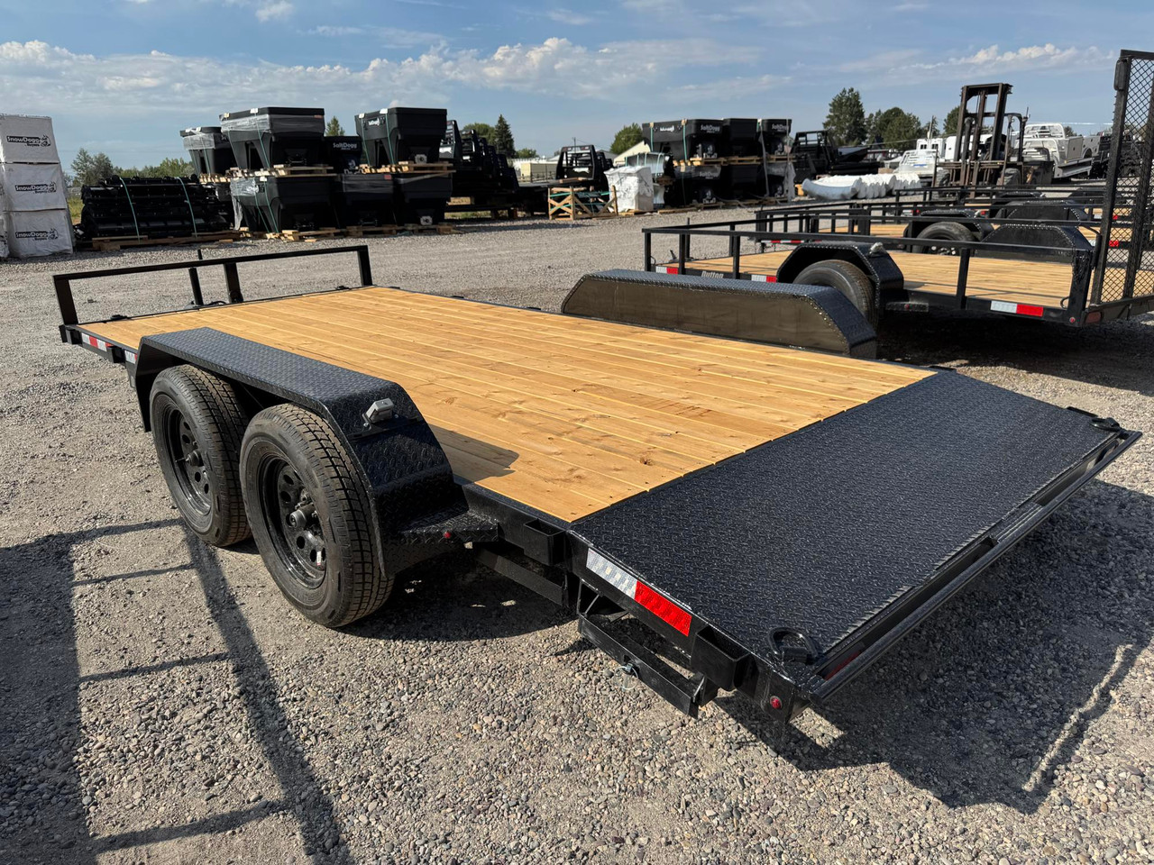 Dutton Trailers 2026 72"X16' Car Hauler Trailer | Tandem Axle, DT 16' TA DOVE