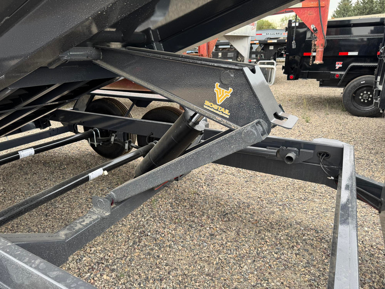 Norstar Trailers 2027 DCB 72"X12' Scissor Dump Trailer | Tandem Axle, 72"X12' DCB TA DUMP, POWER UP DOWN, SCISSOR LIFT, (2) 5.2K AXLES, SLIDE IN RAMPS, TARP KIT,