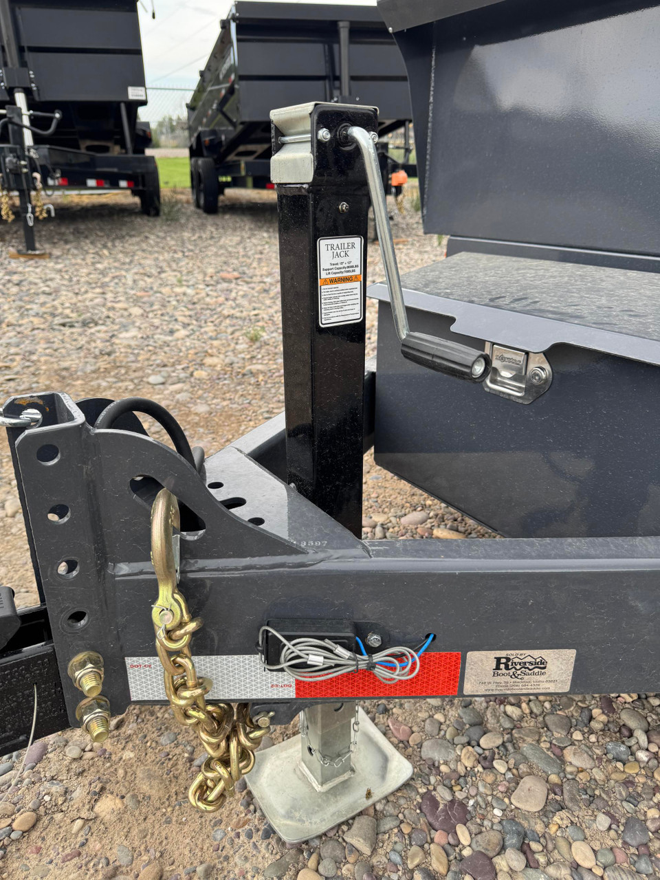 Norstar Trailers 2027 DCB 72"X12' Scissor Dump Trailer | Tandem Axle, 72"X12' DCB TA DUMP, POWER UP DOWN, SCISSOR LIFT, (2) 5.2K AXLES, SLIDE IN RAMPS, TARP KIT,