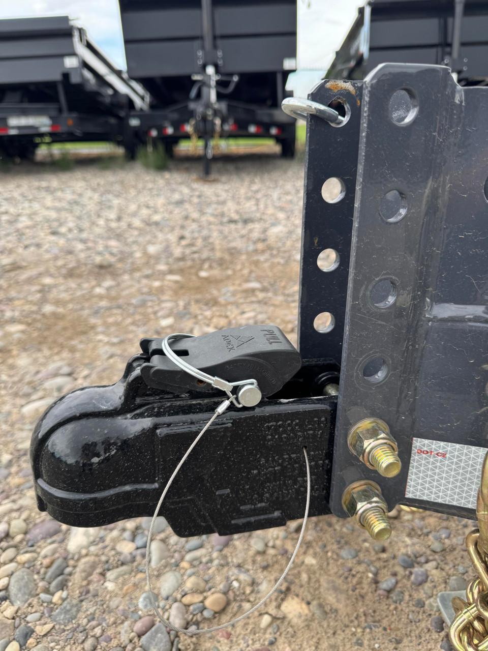 Norstar Trailers 2027 DCB 72"X12' Scissor Dump Trailer | Tandem Axle, 72"X12' DCB TA DUMP, POWER UP DOWN, SCISSOR LIFT, (2) 5.2K AXLES, SLIDE IN RAMPS, TARP KIT,