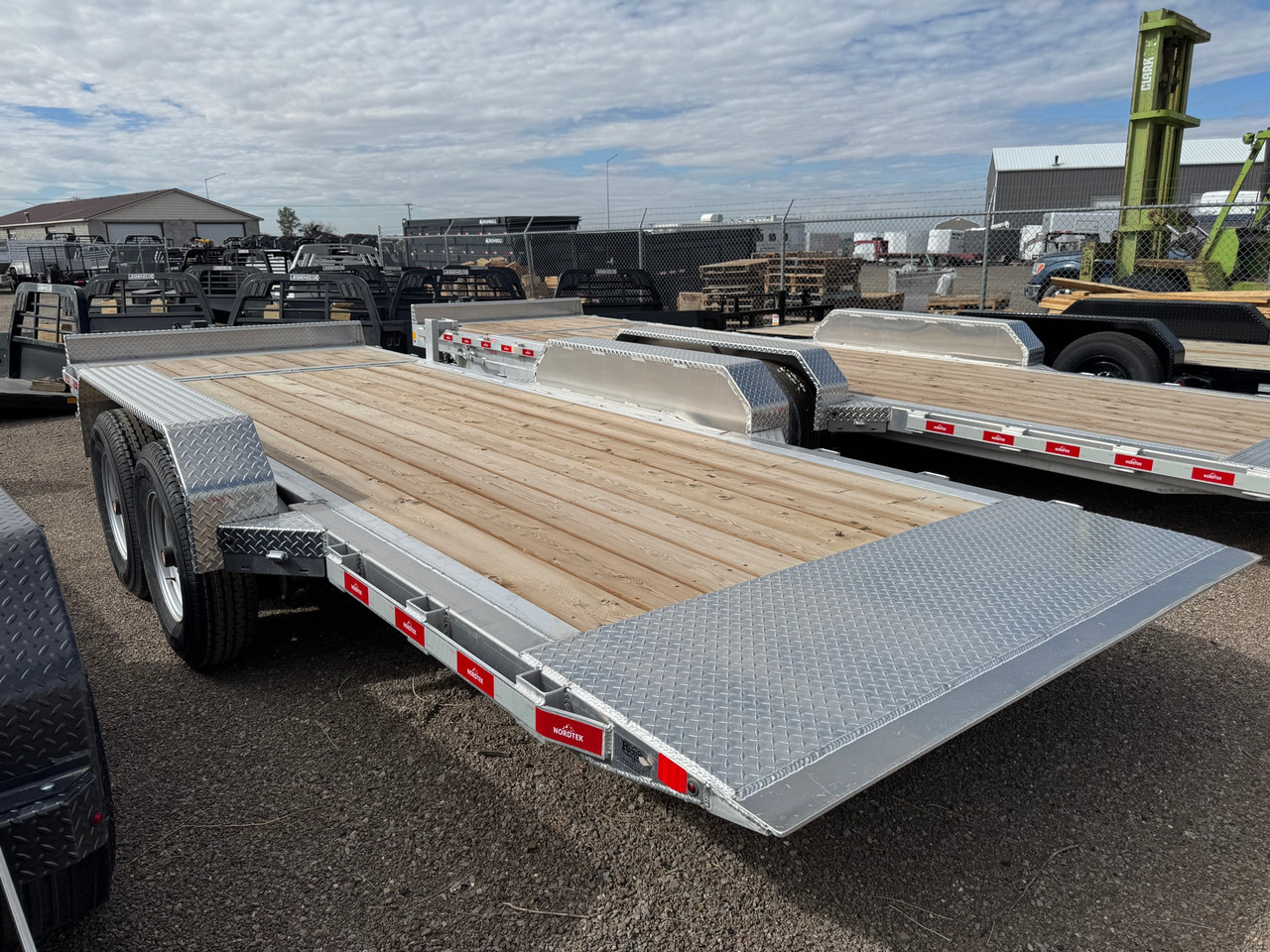Nordtek Trailers 2025 82"X20' Equipment Tilt Trailer | Tandem Axle 14K