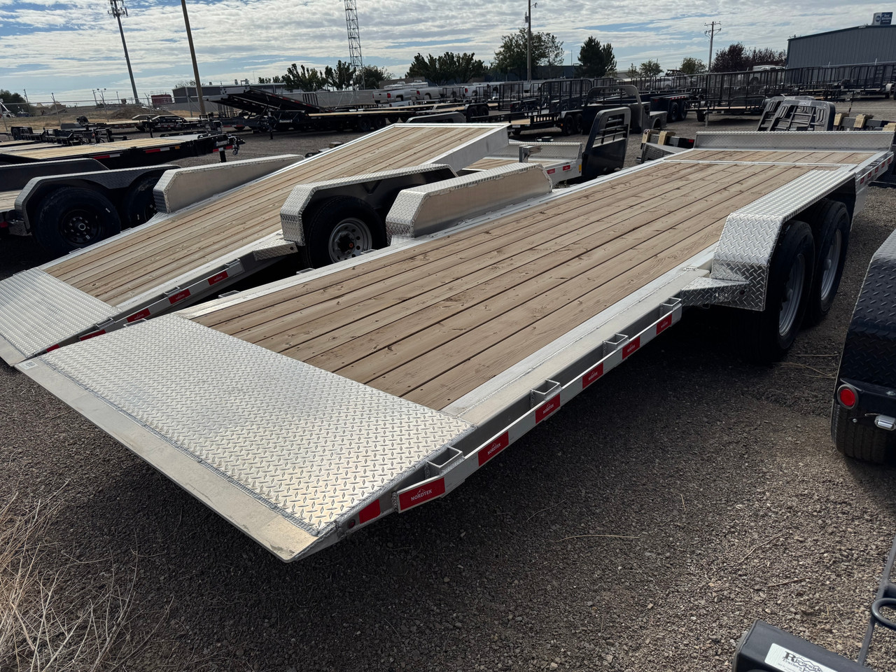 Nordtek Trailers 2025 82"X24' Equipment Tilt Trailer | Tandem Axle 16K, 14 Ply Tires