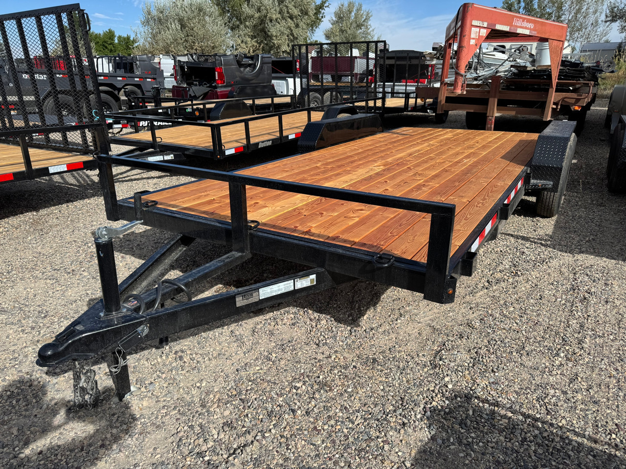 Dutton Trailers 2026 72"X18' Car Hauler Trailer | Tandem Axle, DT 18 TA DOVE