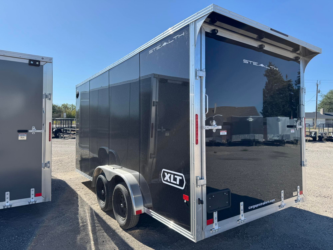 Cargo Pro Trailers 2027 Stealth XLT 78"X16' V-Nose Cargo Trailer | Tandem Axle 7K, CARGO PRO, SIDE DOOR