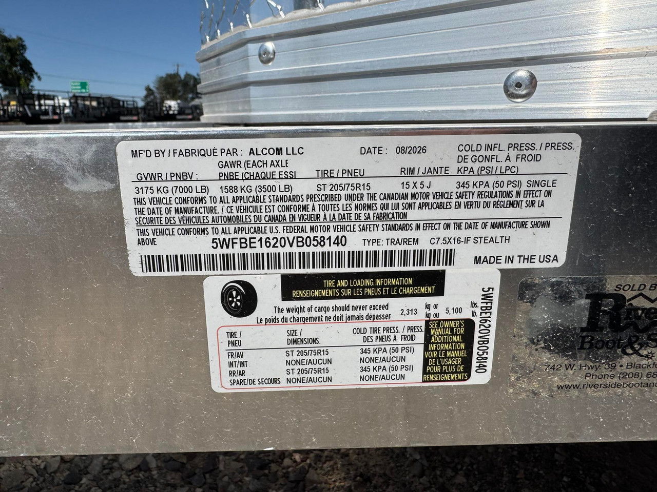 Cargo Pro Trailers 2027 Stealth XLT 78"X16' V-Nose Cargo Trailer | Tandem Axle 7K, CARGO PRO, SIDE DOOR