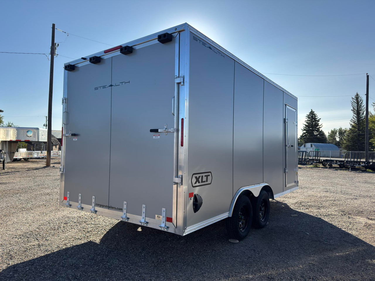 Cargo Pro Trailers 2027 Stealth XLT 90"X16' Enclosed Car Hauler | Tandem Axle 7K, CARGO PRO, SIDE DOOR
