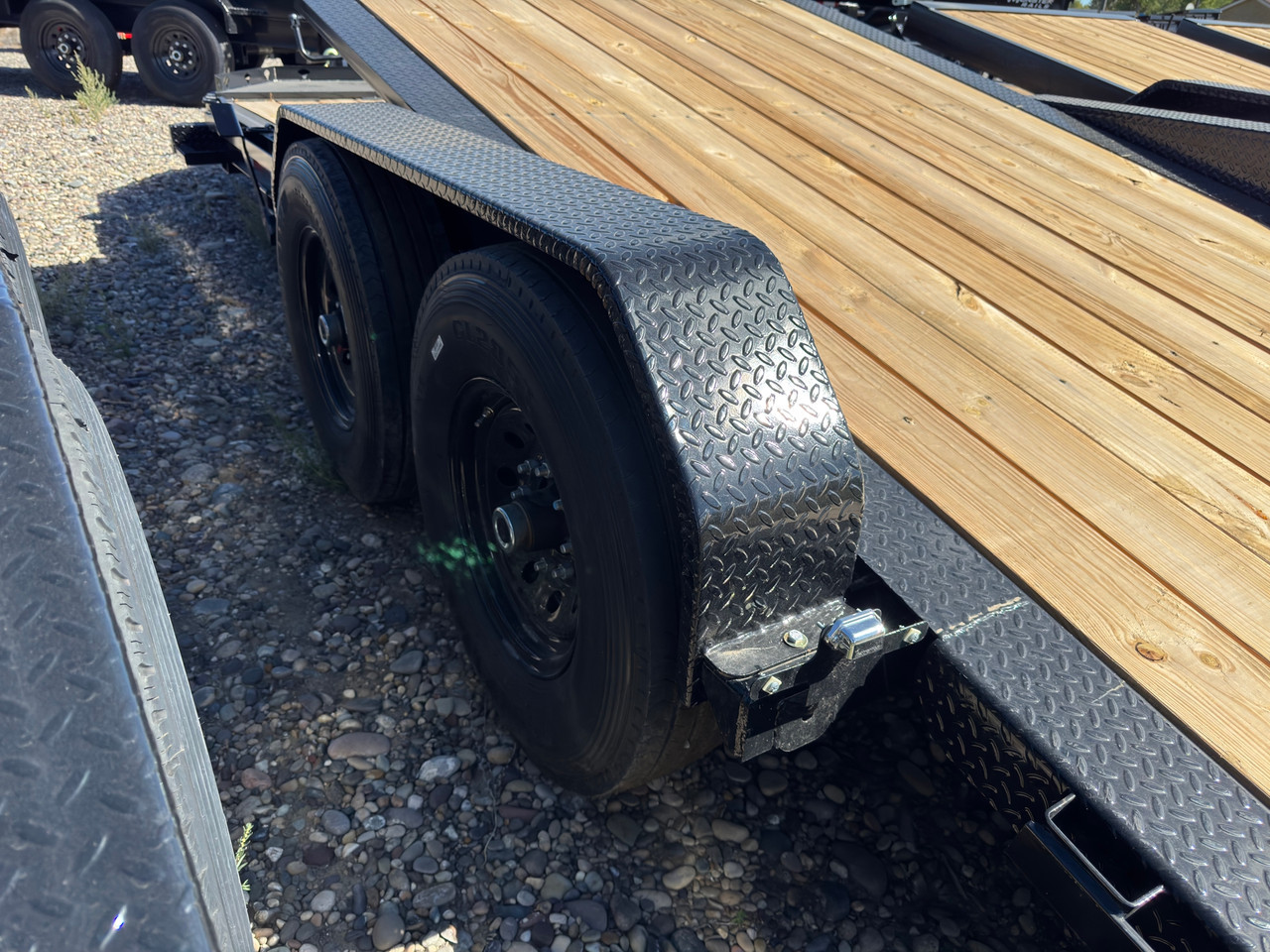 P.J. Trailers 2027 TY 83"X20' Equipment Tilt Trailer | Tandem Axle 14K, 8" I-Beam, 16' Tilt Deck, Torsion Axles, Steel Fenders, Locking Box, 14ply Tires