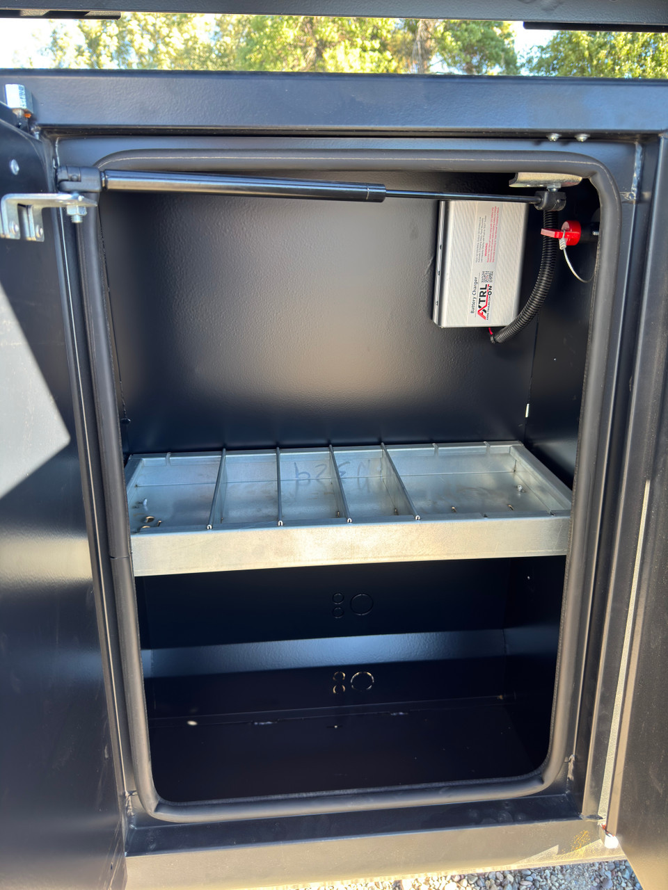 Raw Maxx Trailers 2027 GTX 100"X24' Car Hauler Tilt Trailer | Tandem Axle 20K, Drive Over Fenders, Full Width Tongue Storage Cabinet, Deck Storage Cabinet, Winch Plate and Roller, Spare Tire Mount