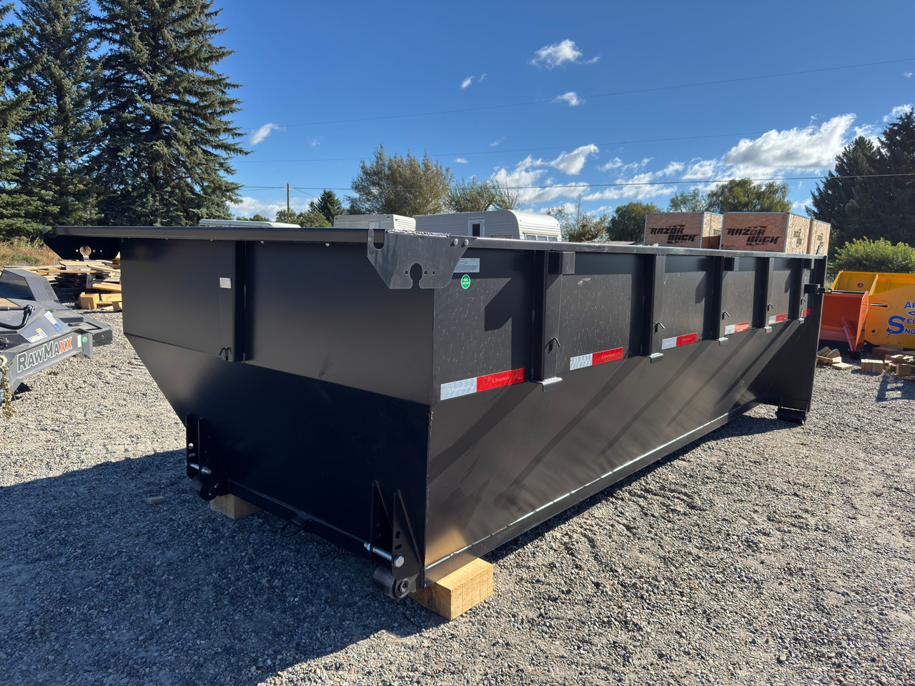 Raw Maxx Trailers 16' Roll-Off Bin | 16' BIN