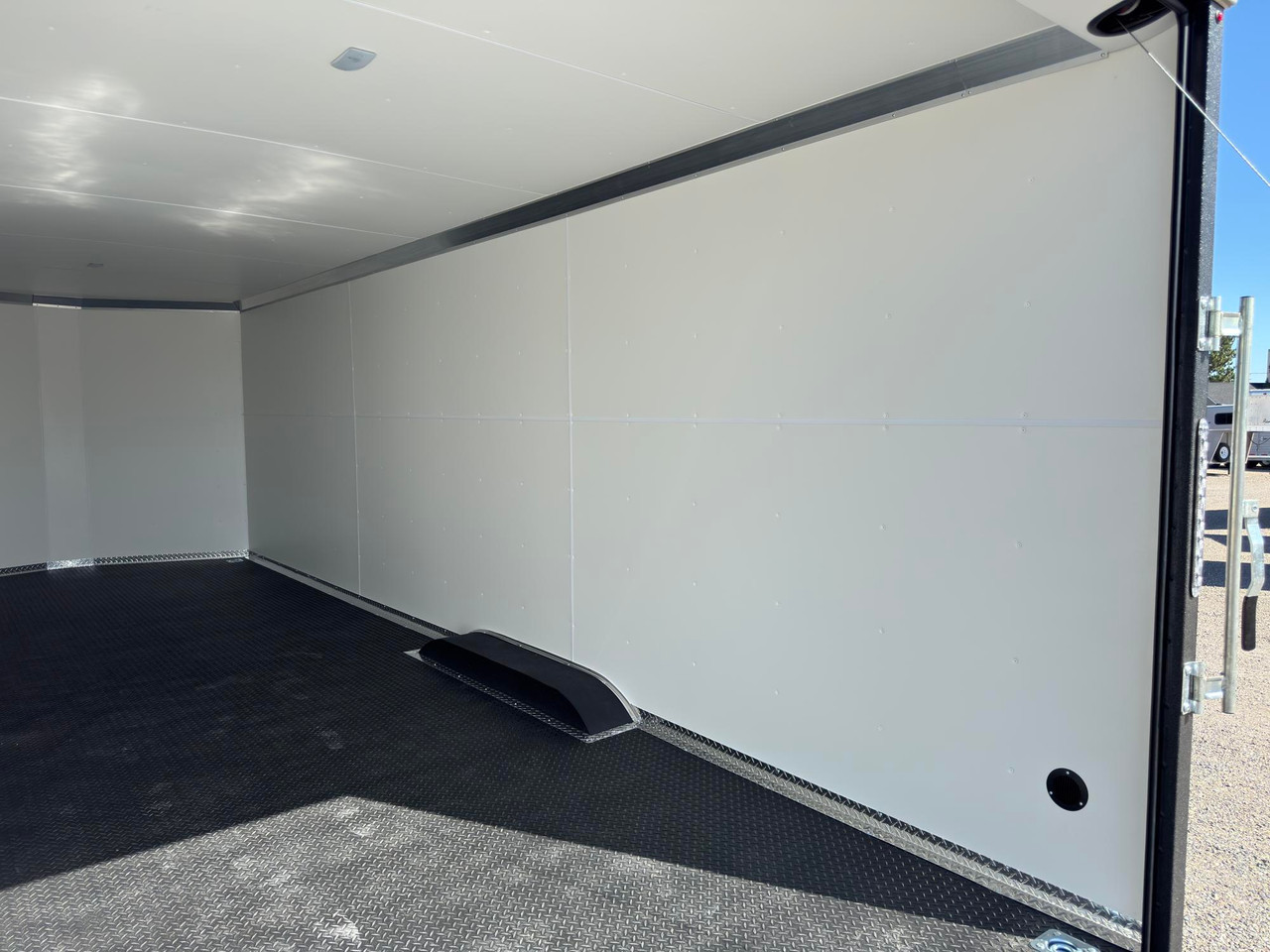 Charmac Trailers 2027 Stealth 100"X24' V-Nose Cargo Trailer | Tandem Axle 10K, 7' TALL, RAMP, EXTRA INTERIOR LIGHTS, RUBBER DP FLOOR/RAMP, TORSION AXLES