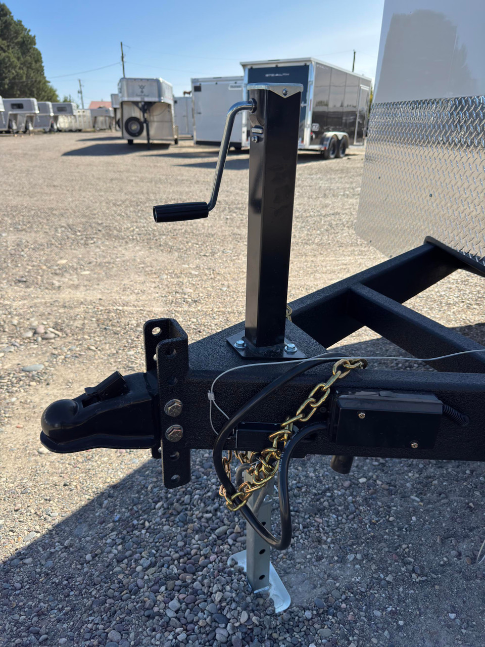 Charmac Trailers 2027 Stealth 100"X24' V-Nose Cargo Trailer | Tandem Axle 10K, 7' TALL, RAMP, EXTRA INTERIOR LIGHTS, RUBBER DP FLOOR/RAMP, TORSION AXLES