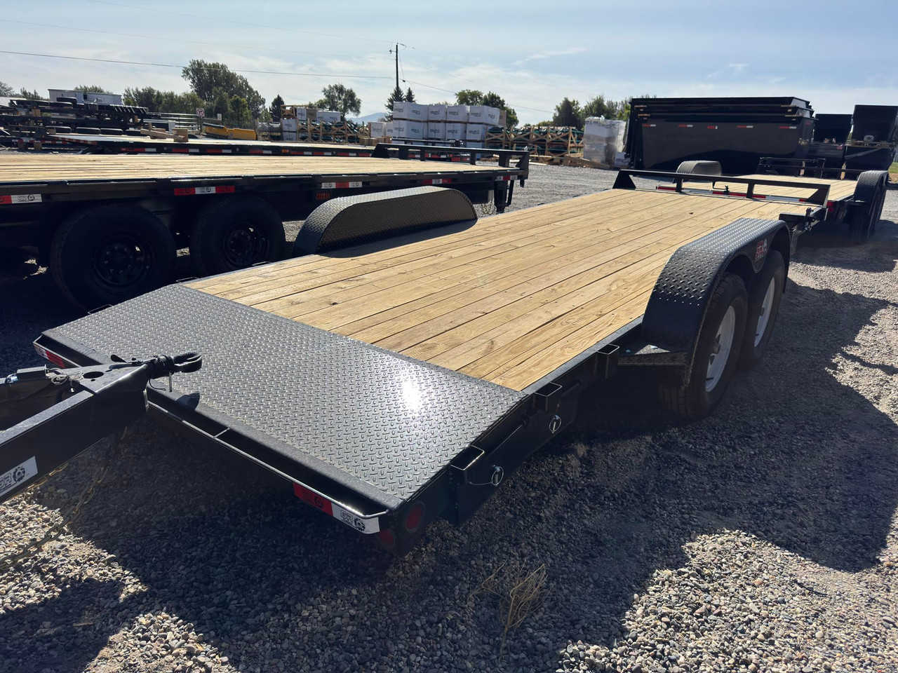 GR Trailers 2026 82"X20' Car Hauler Trailer | Tandem Axle 7K, 5" Channel Frame, Dovetail, Slide In Ramps