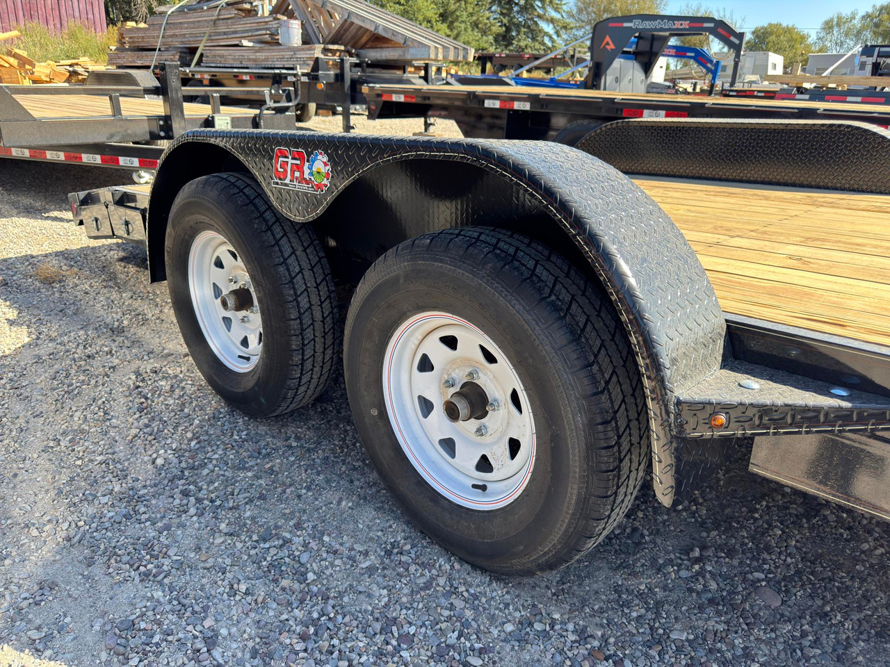 GR Trailers 2026 82"X20' Car Hauler Trailer | Tandem Axle 7K, 5" Channel Frame, Dovetail, Slide In Ramps