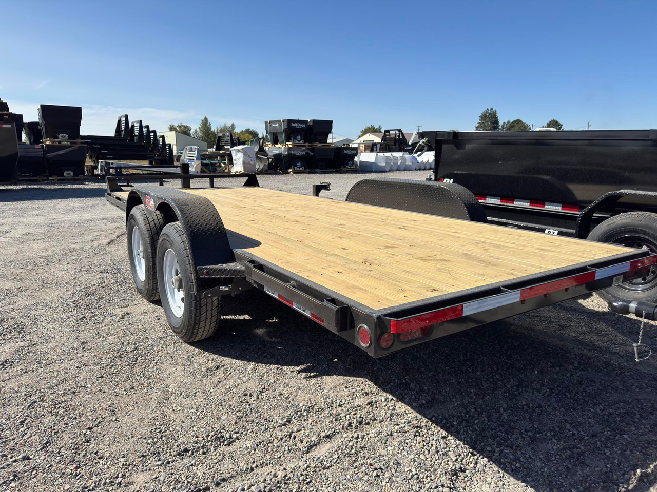 GR Trailers 2026 82"X18' Car Hauler Trailer | Tandem Axle 14K, 6" Channel Frame, Straight Deck, Slide In Ramps