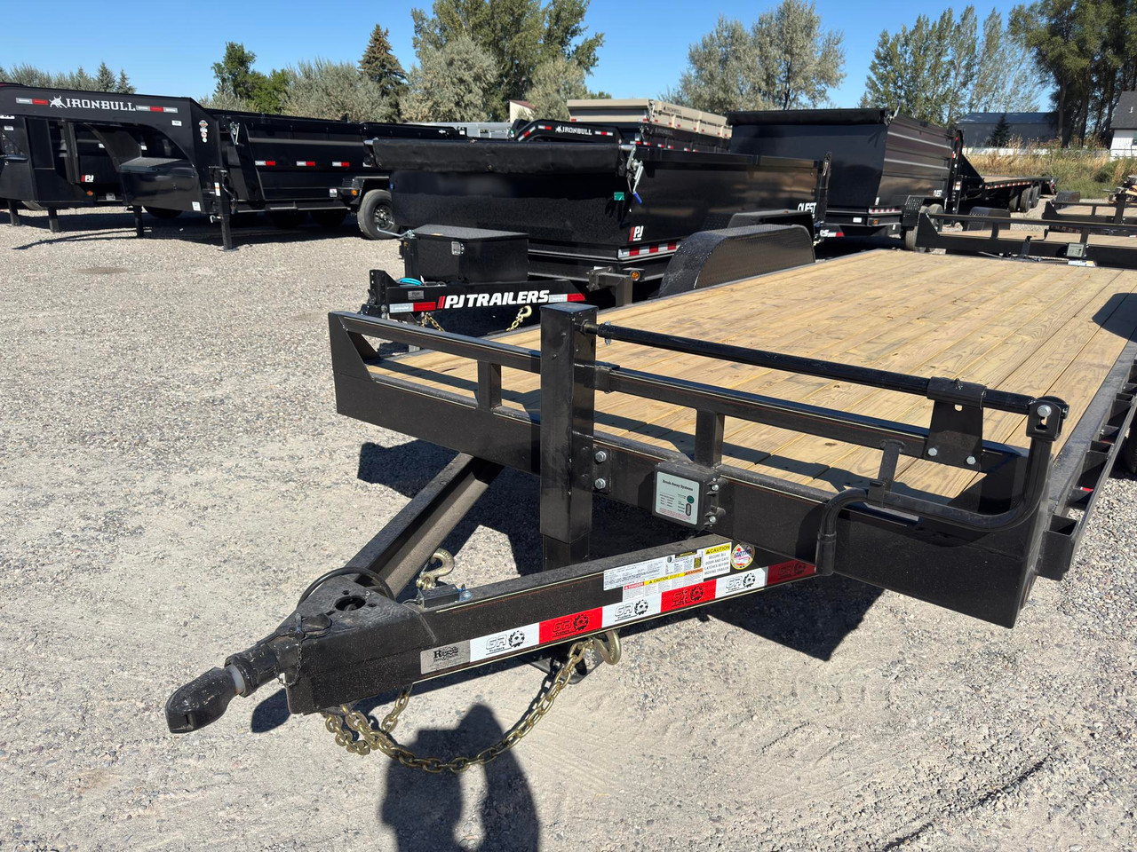 GR Trailers 2026 82"X18' Car Hauler Trailer | Tandem Axle 14K, 6" Channel Frame, Straight Deck, Slide In Ramps