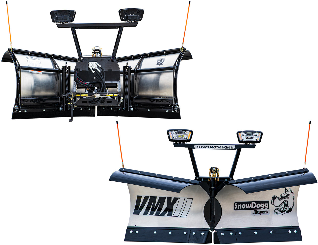 SnowDogg VMXII V Shaped Snow Plow Kit | Rapid Link, V-Blade