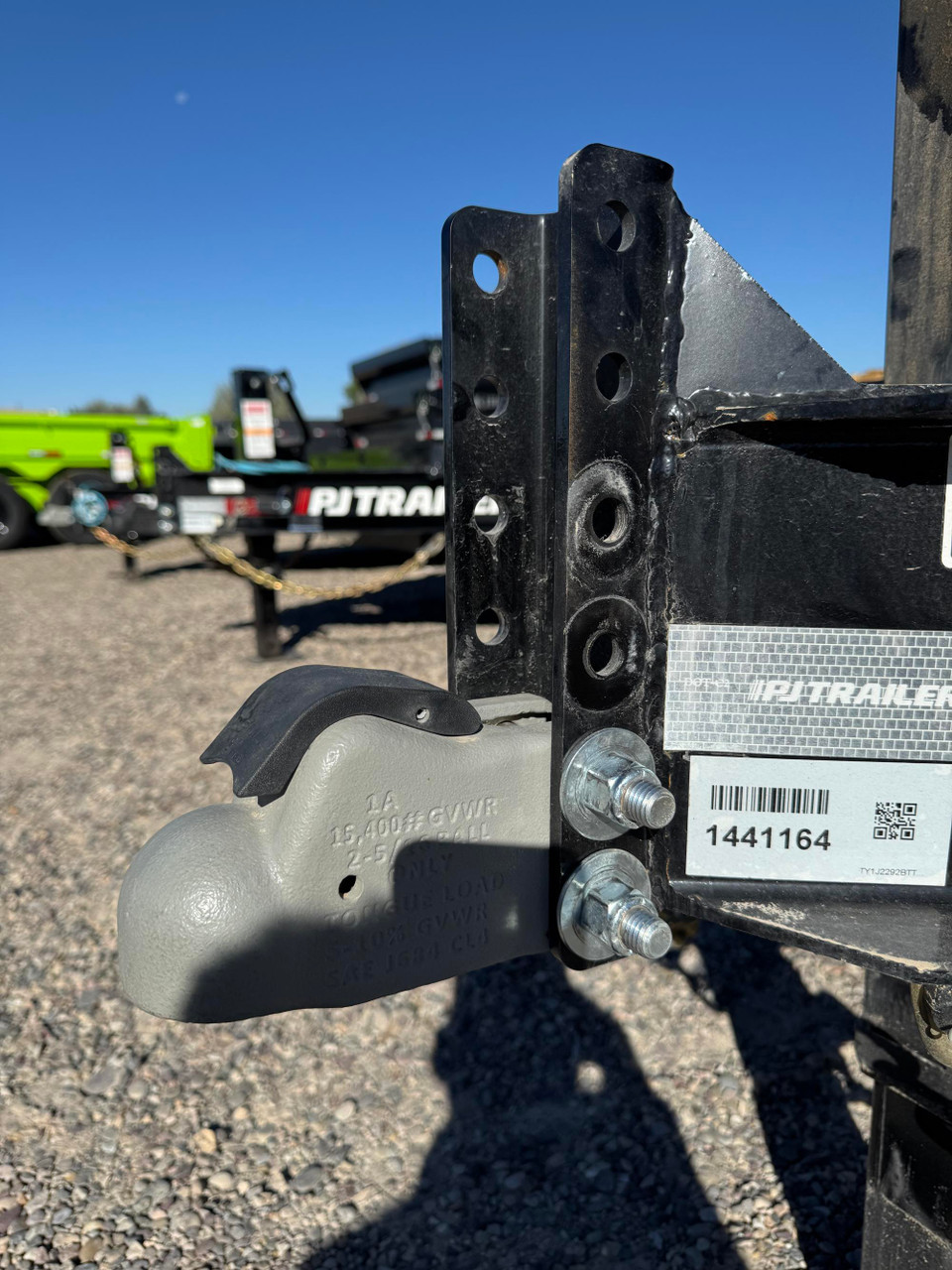 P.J. Trailers 2027 TY 83"X22' Equipment Tilt Trailer | Tandem Axle 14K, 8" I-Beam Frame, w/14 Ply Tires, Torsion Axles, 16' Tilt Deck