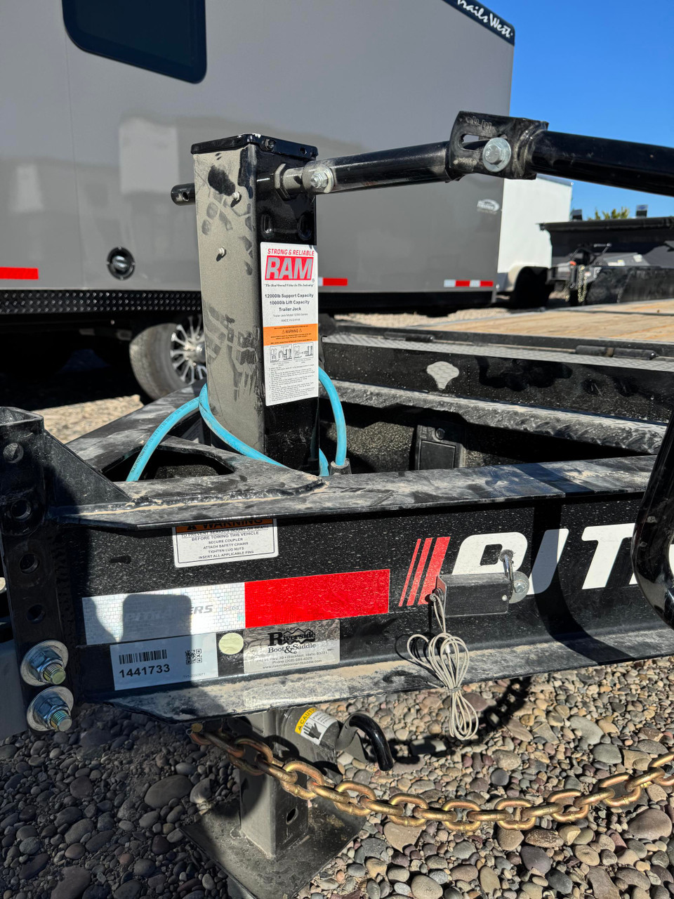 P.J. Trailers 2027 TY 83"X22' Equipment Tilt Trailer | Tandem Axle 14K, 8" I-Beam Frame, w/14 Ply Tires, Torsion Axles, 16' Tilt Deck, Plate for Winch