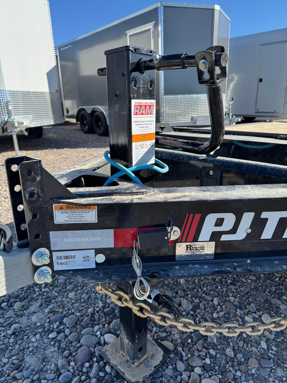 P.J. Trailers 2027 TY 83"X22' Equipment Tilt Trailer | Tandem Axle 14K, 8" I-Beam Frame, w/14 Ply Tires, Torsion Axles, 16' Tilt Deck
