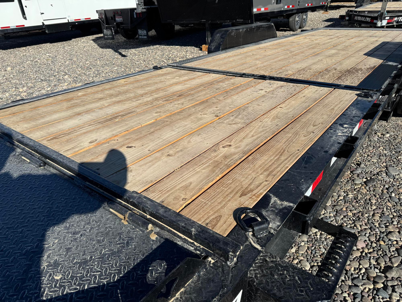 P.J. Trailers 2027 TY 83"X22' Equipment Tilt Trailer | Tandem Axle 14K, 8" I-Beam Frame, w/14 Ply Tires, Torsion Axles, 16' Tilt Deck