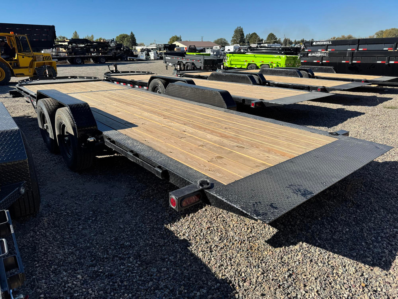 P.J. Trailers 2027 TY 83"X22' Equipment Tilt Trailer | Tandem Axle 14K, 8" I-Beam Frame, w/14 Ply Tires, Torsion Axles, 16' Tilt Deck