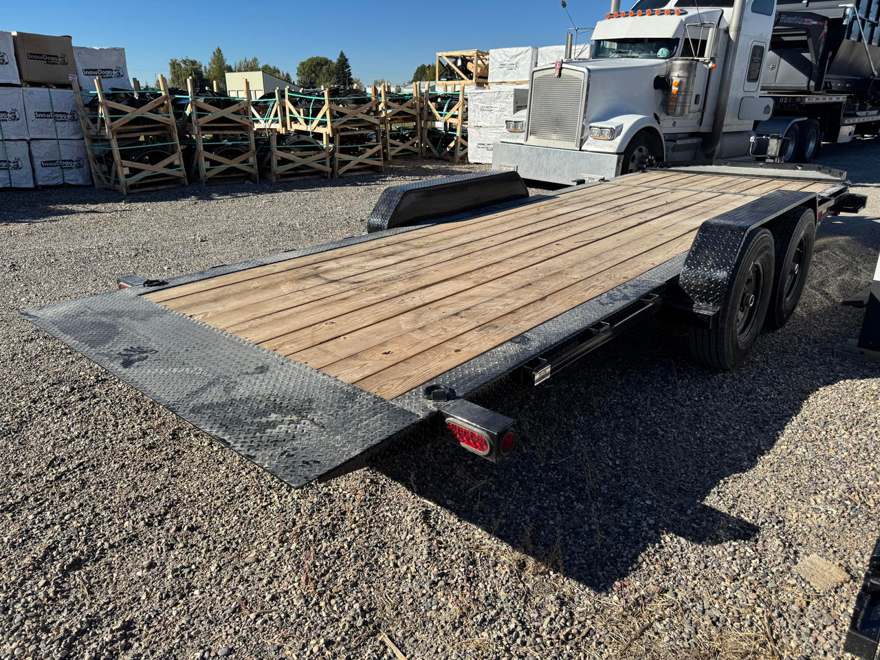 P.J. Trailers 2027 TY 83"X20' Equipment Tilt Trailer | Tandem Axle 14K, 8" I-Beam Frame, w/14 Ply Tires, Torsion Axles, 16' Tilt Deck