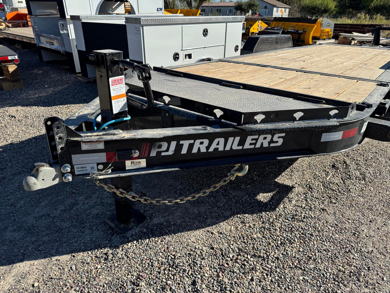 P.J. Trailers 2027 TY 83"X20' Equipment Tilt Trailer | Tandem Axle 14K, 8" I-Beam Frame, w/14 Ply Tires, Torsion Axles, 16' Tilt Deck