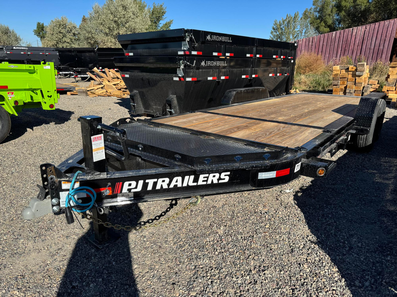 P.J. Trailers 2027 TY 83"X20' Equipment Tilt Trailer | Tandem Axle 14K, 8" I-Beam Frame, Torsion Axles, 16' Tilt Deck