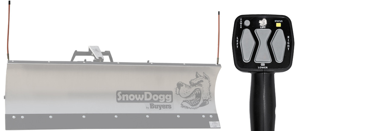 SnowDogg MUT Snow Plow Kit | UTV Mounted, Straight Blade