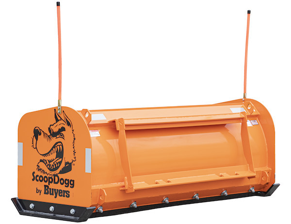 SnowDogg Compact Series Snow Pusher | Compact Tractor Mounted,  Commercial Snow Removal