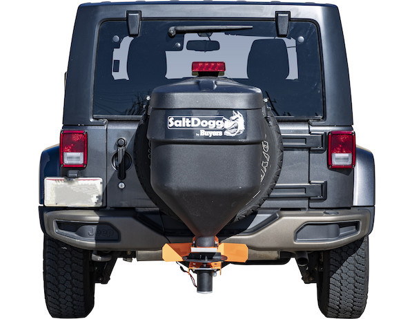 SaltDogg Tailgate Spreaders 4.4 Cubic Feet | Gravity Feed, Manual Open/Close