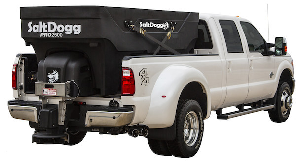 SaltDogg Pro Series Poly Spreaders | Bed Mounted, Chain Driven