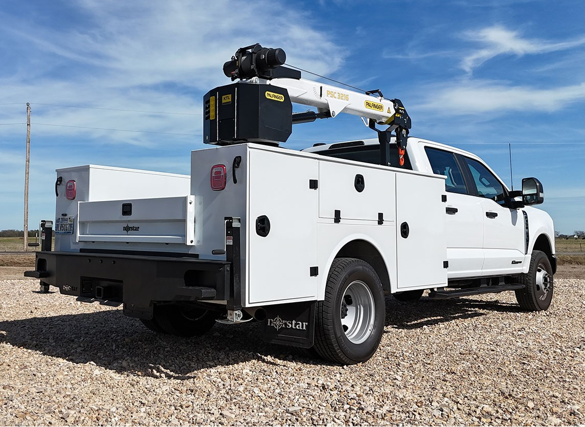 Norstar CB Crane Service Bed | Multiple Bed Sizes