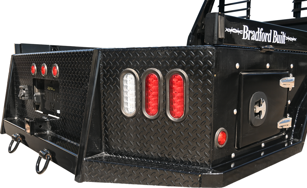Bradford 4-Box Utility Pickup Flatbed | Multiple Bed Sizes