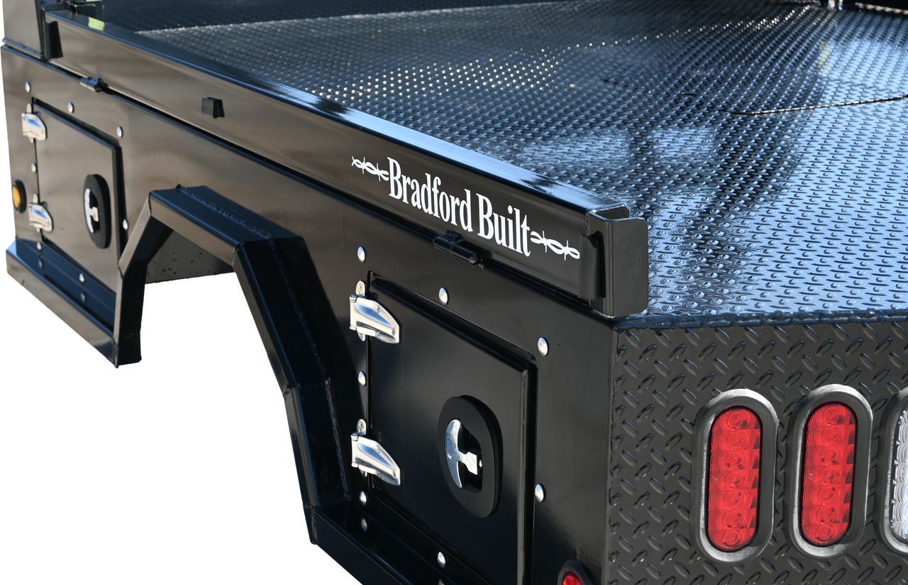 Bradford 4-Box Utility Pickup Flatbed | Multiple Bed Sizes